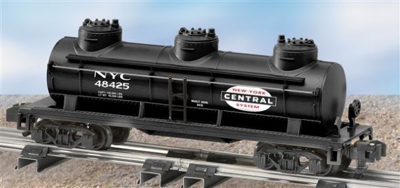 Picture of New York Central 3-Dome Tank Car
