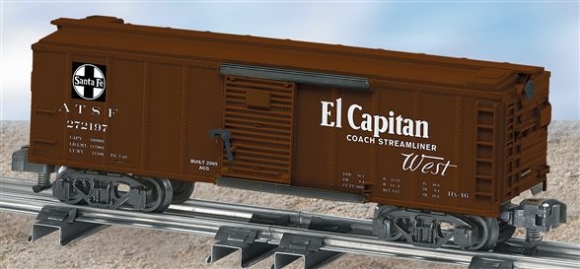 Picture of Santa Fe El Capitan Boxcar