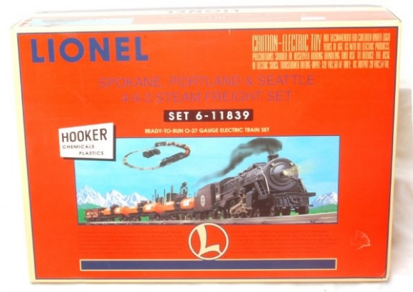 Picture of S.P.& S. Steam Locomotive Hooker Tankers Set