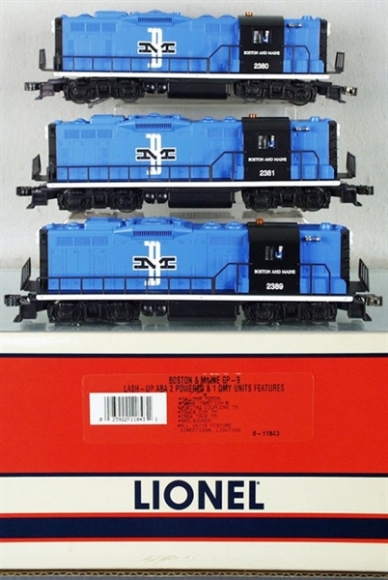Picture of Boston & Maine 'TMCC' GP-9 3pc Lash-Up