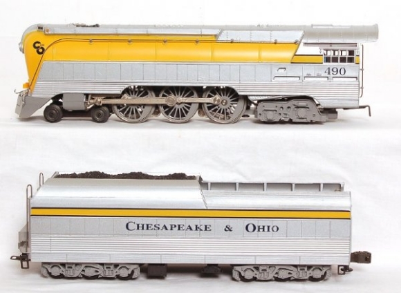 Picture of Chesapeake & Ohio 'Yellow Belly' Hudson w/TMCC