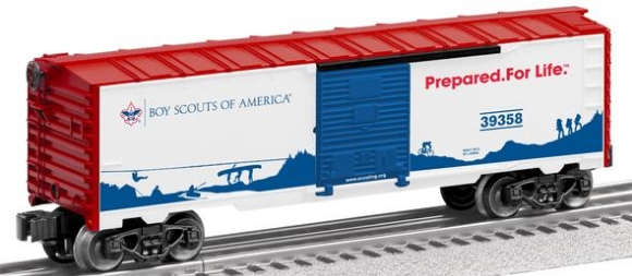 Picture of Boy Scout "Prepared. For Life" Boxcar