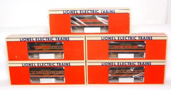 Picture of Lionel Great Northern 'Empire Builder' 15" 5-car set (19116 to 20)