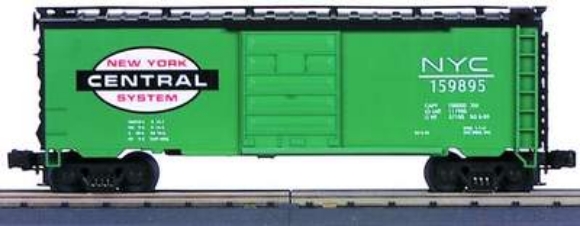 Picture of MTH Premier New York Central Jade Green Boxcar