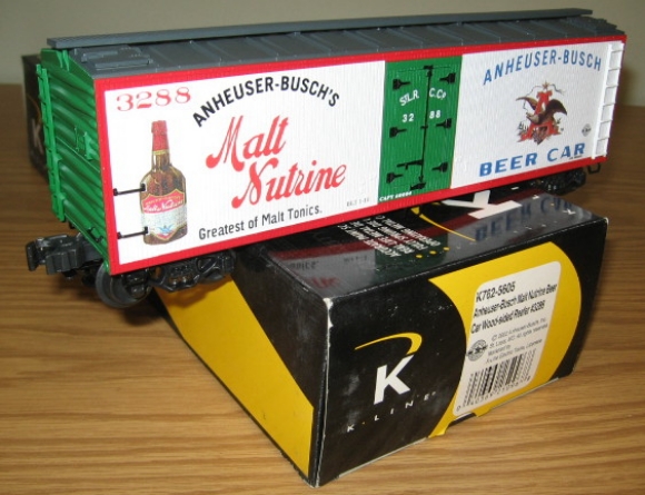 Picture of K-Line Anheuser-Busch Malt Nutrine Beer Reefer