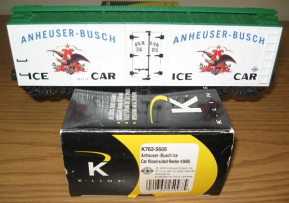 Picture of K-Line Anheuser Busch Ice Car Reefer