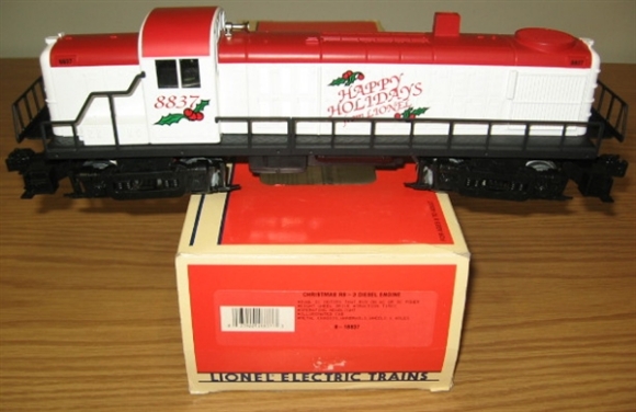 Picture of Christmas 'Happy Holiday' RS-3 (red roof)