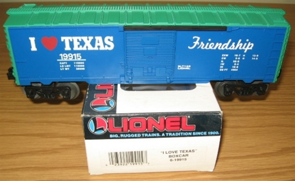 Picture of I Love Texas Boxcar