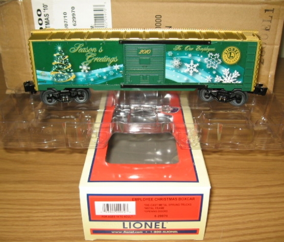 Picture of Lionel Employee Christmas Boxcar 2010