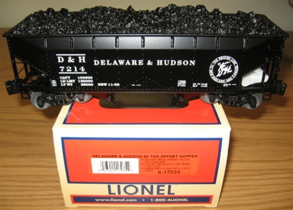 Picture of Delaware & Hudson Offset Hopper Car