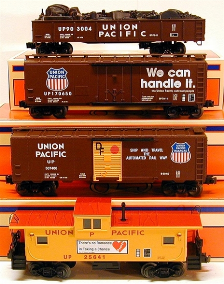 Picture of Union Pacific Standard 'O' 4-Car Freight Set