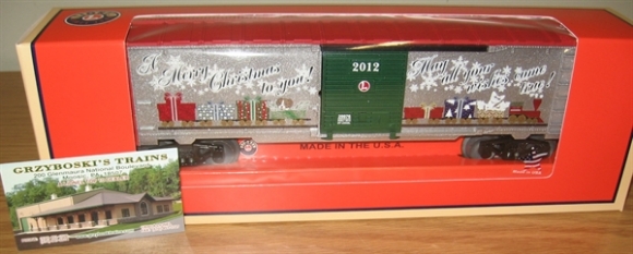Picture of 2012 Christmas Boxcar (US Made)