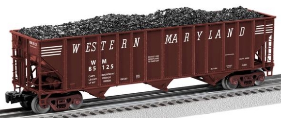 Picture of Western Maryland 3-Bay Die-Cast Coal Hopper