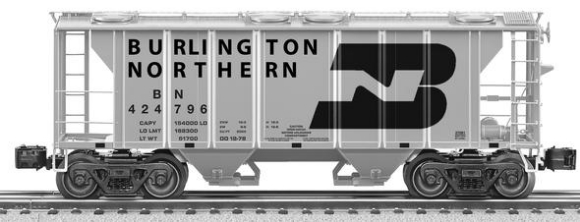 Picture of Burlington Northern PS-2 Covered Hopper