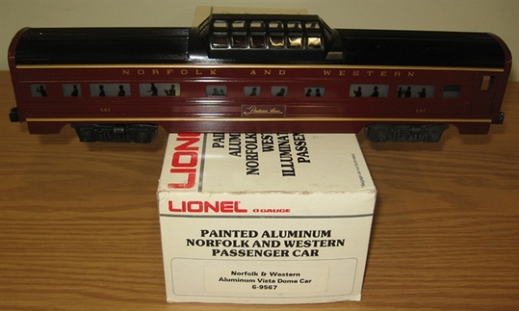 Picture of Norfolk & Western 15" Aluminum Vista Dome