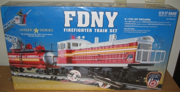 Picture of FDNY New York Firefighter Train Set