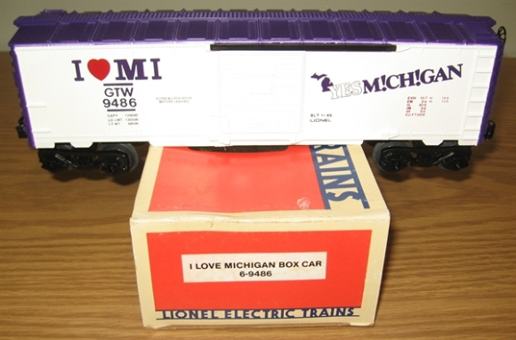 Picture of I Love Michigan Boxcar