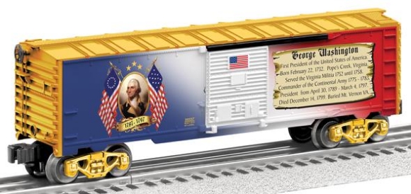 Picture of George Washington Presidential Boxcar