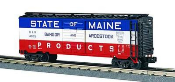 Picture of State of Maine Boxcar