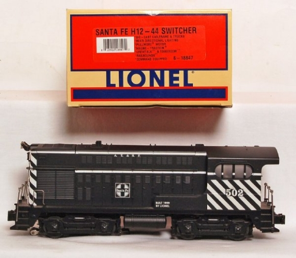 Picture of Santa Fe Die-Cast H-12-44 Diesel w/TMCC