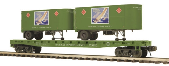 Picture of MTH Premier REA Piggyback Flatcar