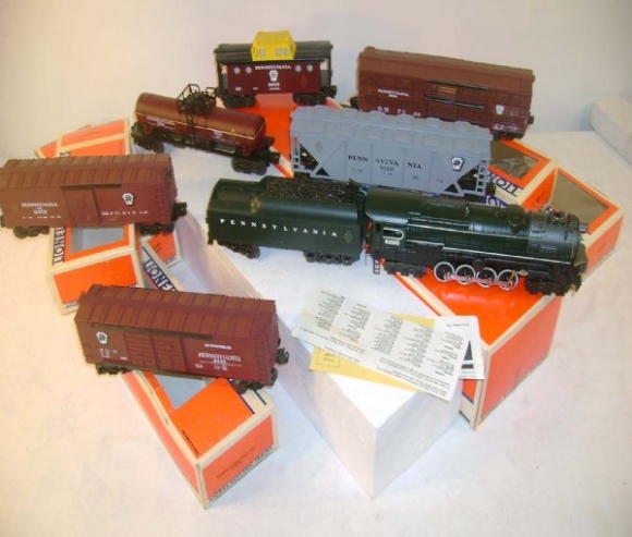 Picture of Pennsylvania Turbine w/6 PRR Freight Cars (FARR #5)