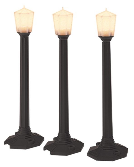Picture of Classic Street Lamps Black (3-pack)