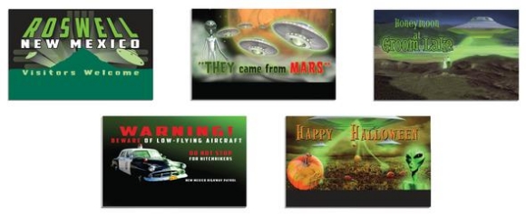 Picture of Alien Invasion Billboard Set