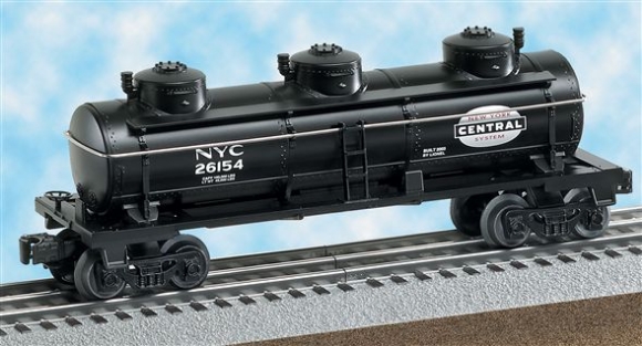 Picture of New York Central 3-Dome Tank Car
