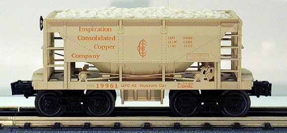 Picture of TTOS Inspiration Consolidation Copper Inc. Ore Car