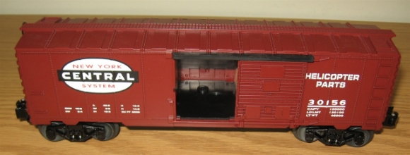 Picture of New York Central Helicopter Parts Boxcar