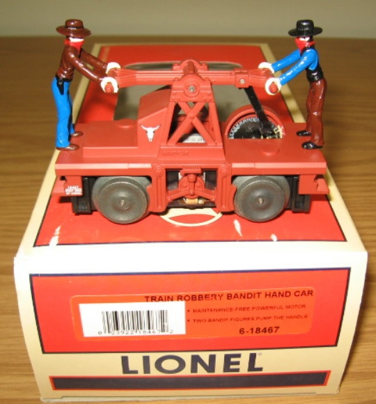 Picture of Train Robbery Bandit Handcar