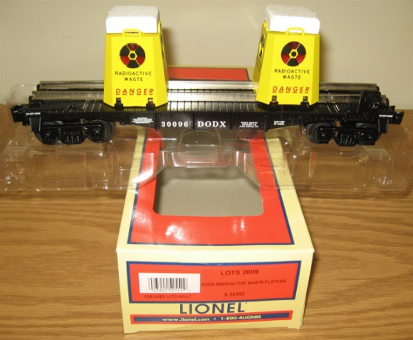 Picture of LOTS DODX Radioactive Waste Car