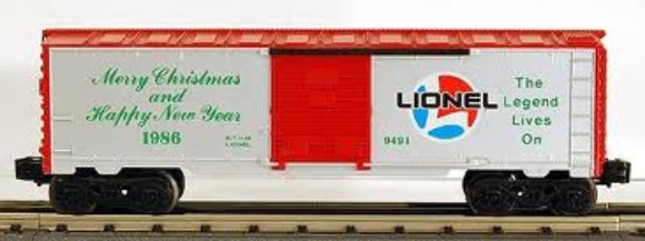 Picture of Christmas 1986 Boxcar