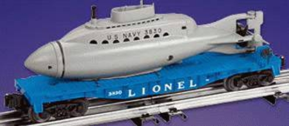 Picture of Lionel Flatcar w/US Navy Submarine