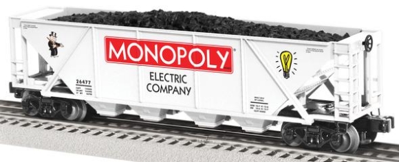 Picture of Monopoly ''Electric Co." Hopper Car