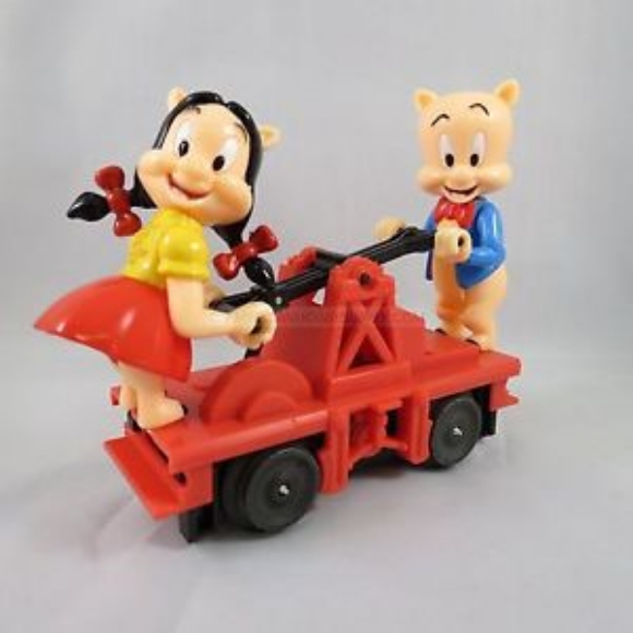 Picture of 18434 - Porky & Petunia Handcar