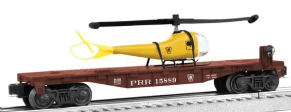 Picture of Pennsylvania Flatcar w/Patrol Helicopter