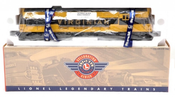 Picture of Virginian Black & Yellow FM Trainmaster w/TMCC