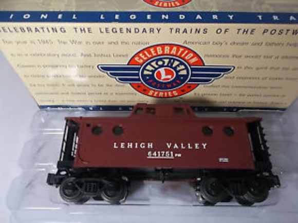 Picture of Lehigh Valley Porthole Caboose (brown)