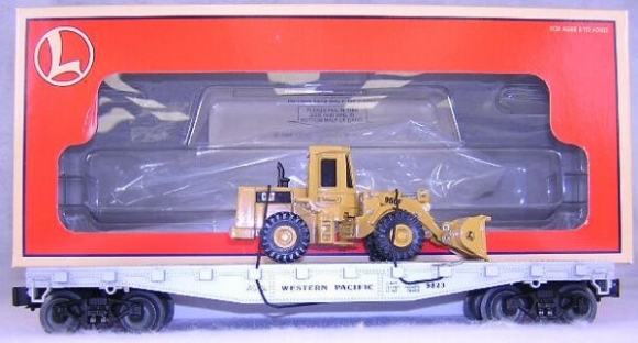 Picture of Western Pacific Flatcar w/Ertl Front End Loader