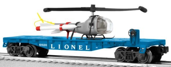 Picture of PWC #6820 Aerial Missle Transport Flatcar