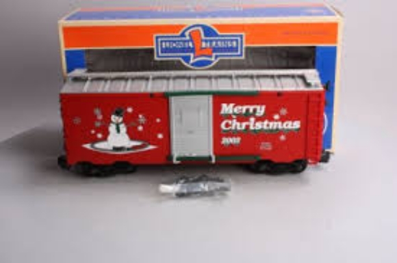 Picture of Christmas 2002 Boxcar -Lionel Large Scale