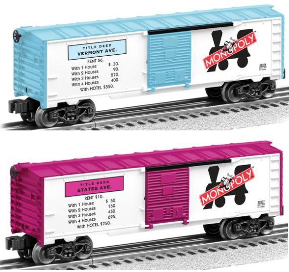 Picture of Monopoly Boxcar 2-pack