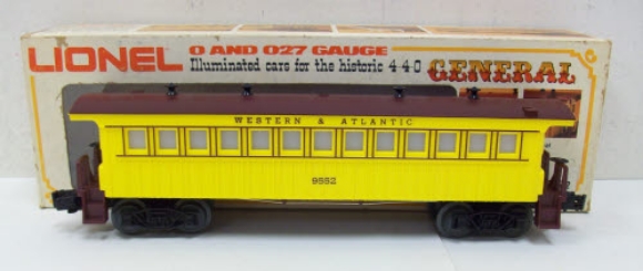 Picture of W.&A.R.R. Passenger Coach Car