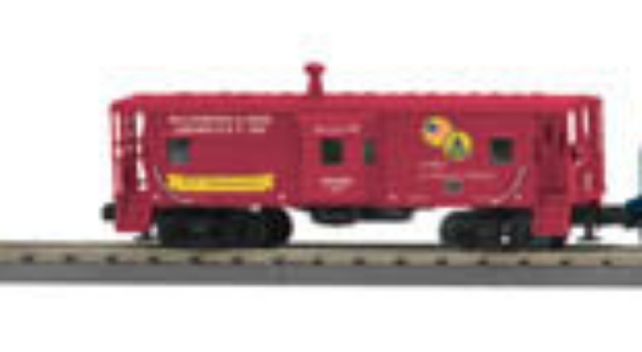 Picture of MTH RailKing Baltimore & Ohio Bay-Window Caboose