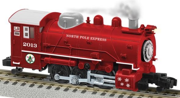 Picture of Christmas 0-6-0 Dockside Steam Locomotive