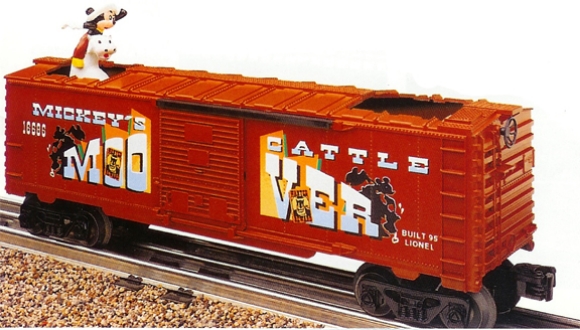 Picture of Mickey & Bad Pete Animated Boxcar