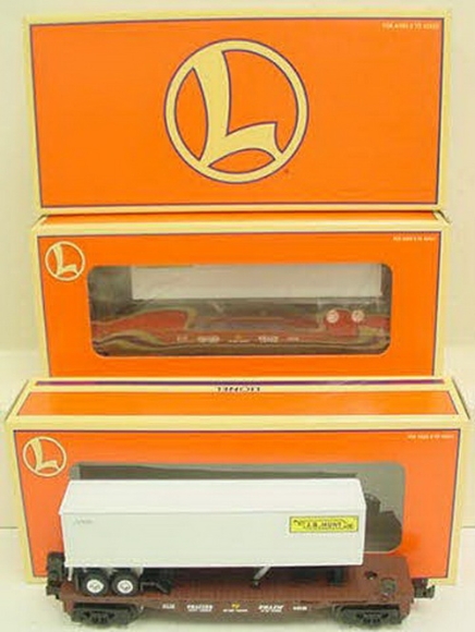 Picture of Trailer Train Flatcar w/(2) JB Hunt Trailer 2pk.
