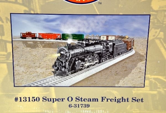 Picture of PWC #13150 Hudson Super 'O' Freight Set